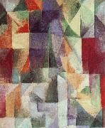 Delaunay, Robert Open Window at the same time painting